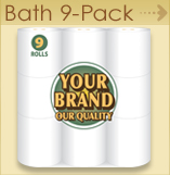 Private label Bath 9 pack